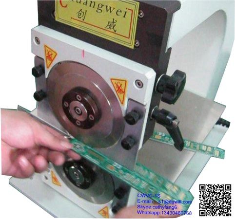 V Grooving PCB Depanelizer  Pre Scoring PCB Cutting Machine V Cut PCB Separator