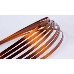 Super Thin Flat Transformer Copper Wire Solderability 0.8 - 5.6mm High Solvent Resistance