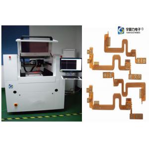 Controle preciso cerâmico/do vidro CNC do laser do cortador da máquina, placa de circuito do corte de FPCA