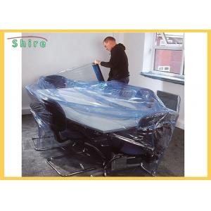 Size Customized Temporary Protective Film Clear Self Adhesive Film Anti Dust For Funiture