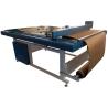 Plotter de corte de inyección de tinta de cama plana con velocidad máxima de 1200 mm/s para cortar patrones con un grosor ≤3 mm