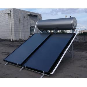 High Pressured Flat Plate Solar Water Heater , Energy Saving Hot Water Heater