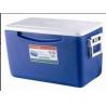 China White Top And Blue Ice Cooler Box Durable , Strong Load Bearing Capacity Plastic Cooler Box wholesale