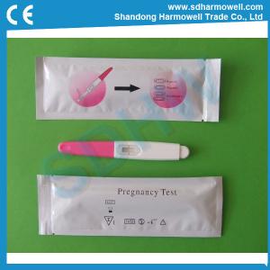 China Best price disposable HCG test urine pregnancy test midstream with CE and FDA supplier