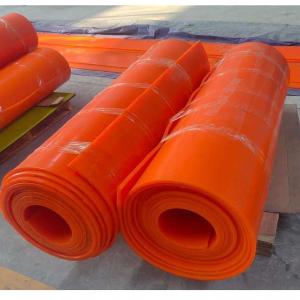 China Conveyor Polyurethane sheet Urethane Wear Strip Pipe Lining Panel supplier