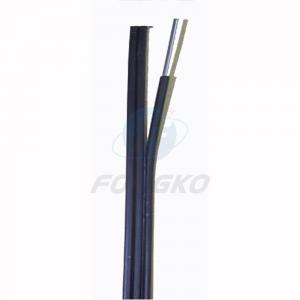 China 2 Core Ftth Outdoor Fiber Optic Cable Gjxch Lszh Fire Resistant Cable supplier