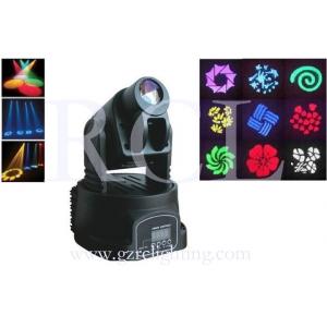 Stage Lighting , 15w Mini Gobo Led Moving Head Spot Light With DMX512 LED Stage Spot Light