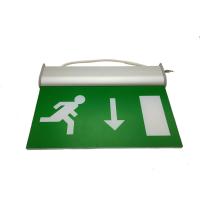 China Rechargeable Double - Sided LED Emergency Exit Sign , 3 Hours Escape Sign on sale