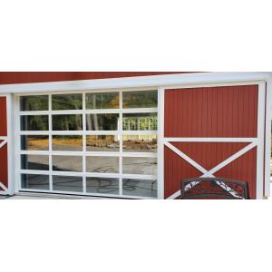 China Customized Aluminium Glass Garage Doors - Total Solution For Projects Transparent supplier