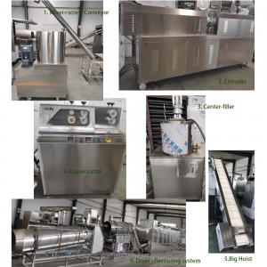 China Puff Corn Snack Food Extruder Machine , Extrusion Snacks Food Machinery supplier