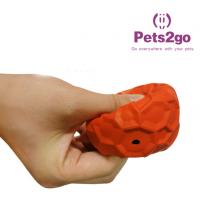 China OEM food leakage Soft Rubber Ball for Small Animals on sale