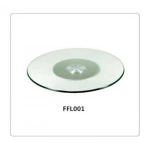 China factory special produce tempered glass lazy susan for hotel or restaurant