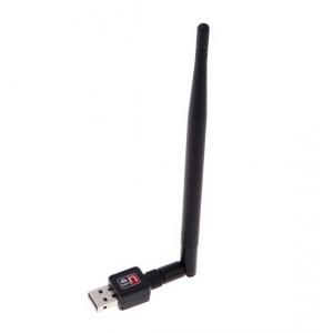 China 150Mbps USB WiFi Wireless Adapter LAN Card with 5DB Antenna supplier