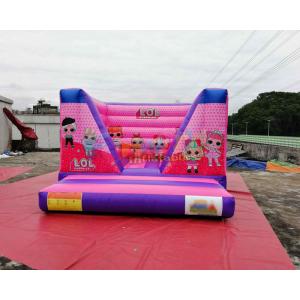 China LOL Surprise Dolls Inflatable Bouncy House For Party Fire Retardant supplier