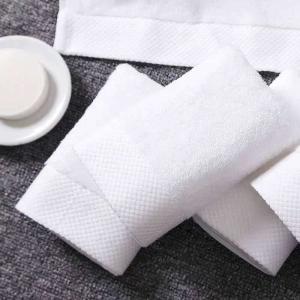 China Experimenta lo mejor del spa del hogar y del hotel con nuestro conjunto de toallas de baño de algodón blanco supplier