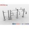 China RFID Half Height Automatic Systems Turnstiles Electronic Mechanism 30 Persons / Minute wholesale