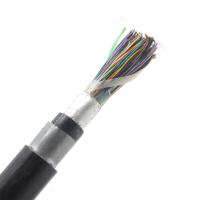 China Outdoor CAT3 Telephone Cable 20 Pair 30 Pair 50 Pair Drop Wire Cable HDPE Insulation on sale