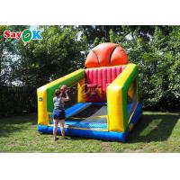 China Inflatable Basketball Game 4x3.6x3m Inflatable Sports Games Children Basketball Race Shooting Game on sale