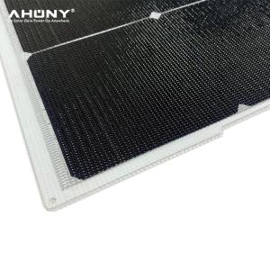China 100w Flexible Solar Panel Kit Sunpower Mono Cell and TUV Standard Cable Included A Grade Mono Cell Flexible Solar Panel wholesale