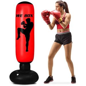 China 63 inch Standing Heavy Boxing Bag durable thickened material  For Karate supplier