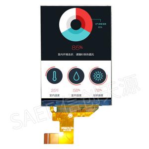 480x640 VGA TFT LCD Touch Screen Display 2.88 Inch With 2 Lane MIPI Interface 21 Pins