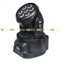 China Sharpy Sky Beam Rotating Beam Moving Head Light 7 Eye 4 In 1 Mini Stage Effect on sale
