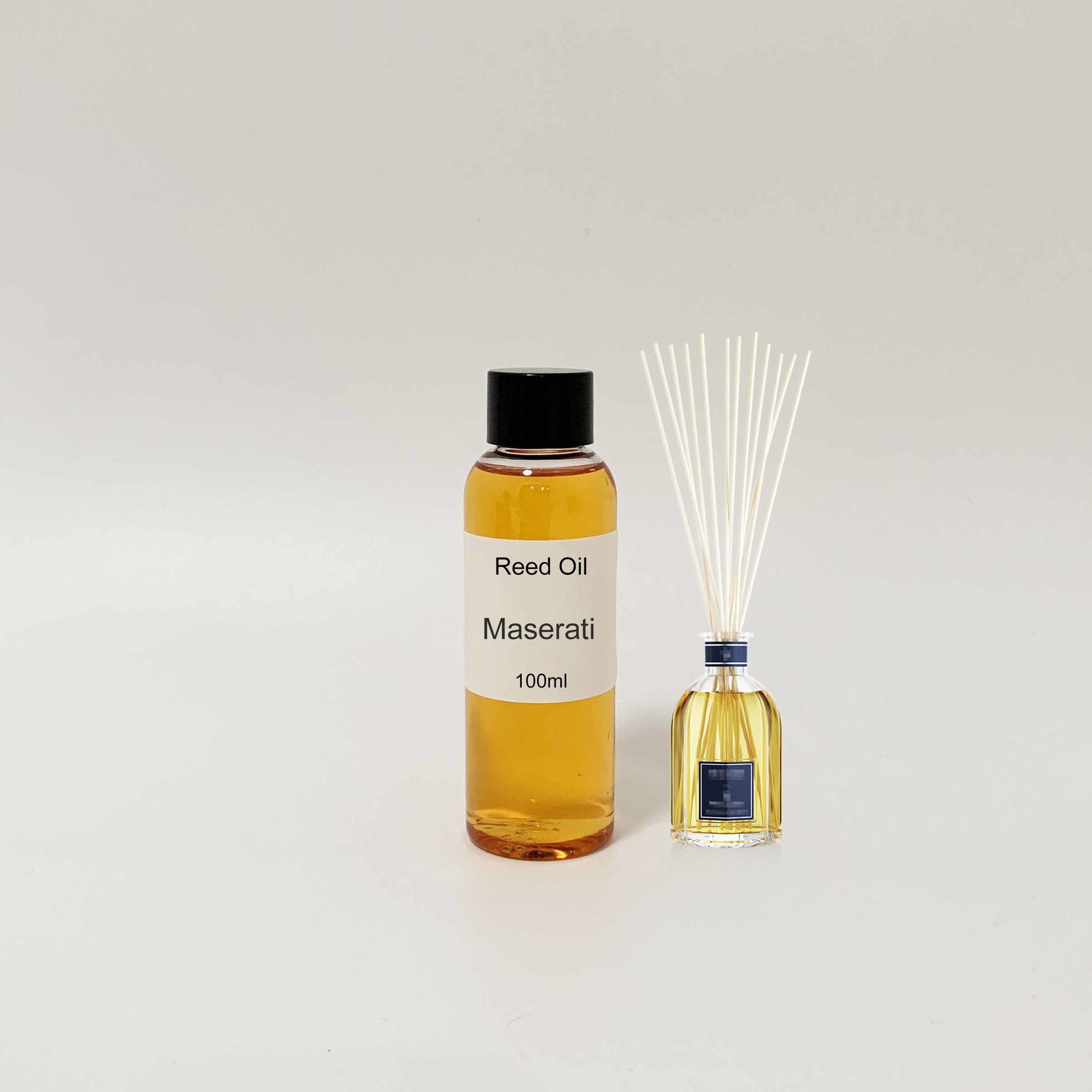 China Huile pour diffuseur de roseaux haut de gamme Maserati, pure et sans alcool on sale