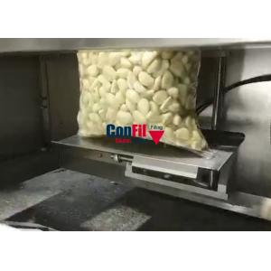 14 Head Auto Weighing Packing Machine For Garlic 5KG 10KG VFFS Packing Line