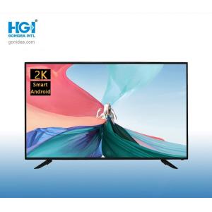 Pulgada LCD TV de HD 32 con la televisión de cristal doble de la pantalla 2K 4K LED