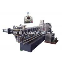 China Co Rotating Twin Screw Extruder For Polymer Compounding / Filler Masterbatch on sale