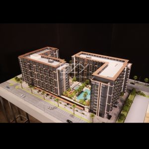 China 1:125 Scale Architectural Scale Model with Etching and Refined Handmade Craftsmanship for Realistic Display wholesale