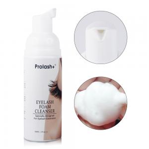 No Irritation Eyelash Foam Cleanser, Lash Shampoo Eyelash Mousse, Foaming Wash Foam Pump 60ml