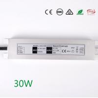 China Slimline Ultralight LED Driver AC DC , Anticorrosive 24V 30W Power Supply on sale