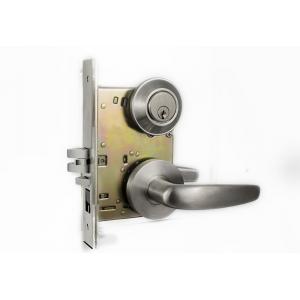 Office Steel Gate Locks Stainless Steel Door Latches Mortise Cylinder