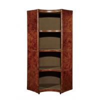 China living room Home Office Bookcase Genuine Leather Coner Plywood Frame With Trundles on sale