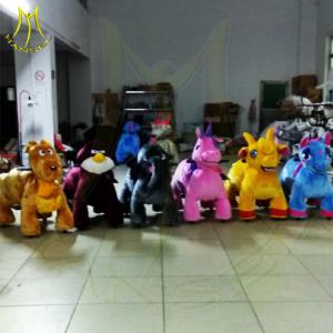 China O unicórnio do bicho de pelúcia de Hansel nas rodas inventa opera os montables montable elétricos animais dos animales da máquina de jogo supplier