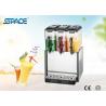 China Automatic Refrigerator Juice Dispenser Machine Triple Tanks For Cafeterias wholesale