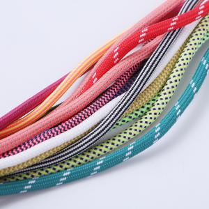 China Pink Blue Plastic Tip Custom Shoelace Custom Printed Shoe Laces supplier