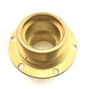 China Metal Processing Machinery Parts Customized Precision Copper Threaded Connectors supplier