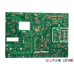 China 2 Layer High FR4 TG170 PCB , Green Solder Mask Custom Printed Circuit Board supplier