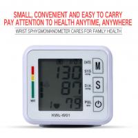China Digital Blood Pressure Monitor Upper Arm Tonometer Portable Automatic Blood Pressure Meter on sale