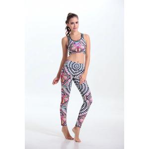 women sexy leggings fitness polyester spandex colorful printing women yoga comopression tights