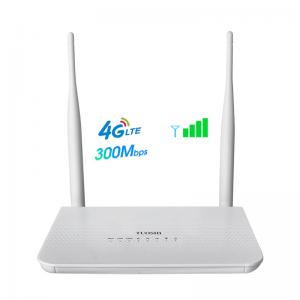 China Unlock Wifi 4G LTE Sim Router Cat4 2.4GHz 300mbps With Lan Port supplier