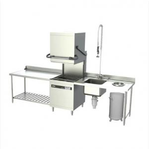 High Power Kitchen Dishwashing Machine Commercial Dishwasher For Restaurant