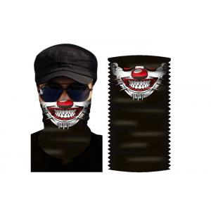 100% Microfiber Polyester Elastic Head Neck Tube Bandanas