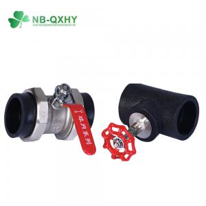 Plastic Ball Valve Socket Joint Valve for PE Pipe Fitting Temperature Normal Temperature