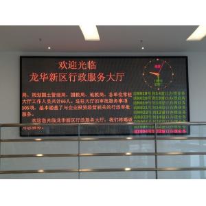 China Programmable Scrolling Dual Color Red&Green LED Sign supplier