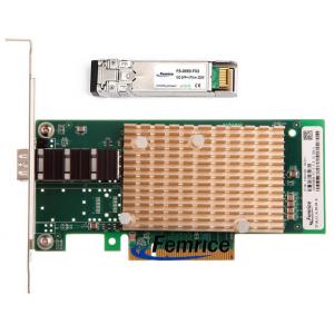 China Femrice 10G Single Port Gigabit Ethernet PCIe x8 Server NICs Intel 82599 Chipset Server Card With 10G Multi-mode Module supplier