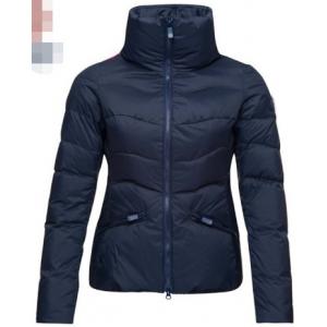 Mid Thickness Ladies Quilted Puffer Jacket , Breathable Womens Warm Puffer Coat