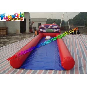Customized Indoor Inflatable Bowling Alley Game With Bowl and Ball For Kids